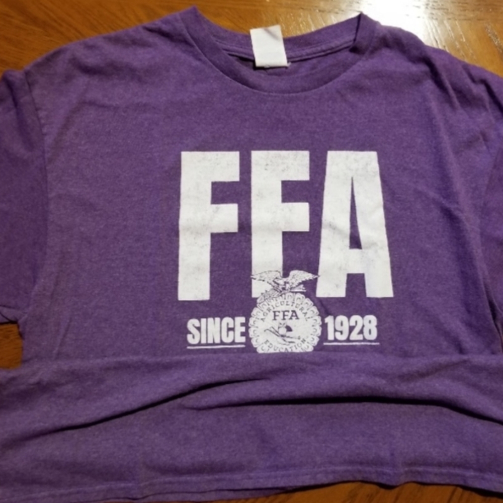 Large ffa tshirt purple